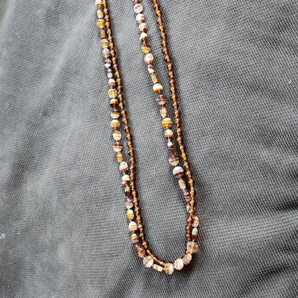 Etsy Colorful Artisan Multi-Strand Beaded Necklace - Picture 3 of 16